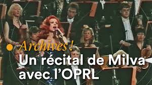 Elle était l'interprète de certains des plus grands succès de la chanson italienne milva a été l'une des interprètes les plus intenses de la chanson italienne. Un Recital De Milva Avec L Oprl 1993 Youtube