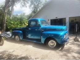 Image result for Barcelona Blue 1950 Ford Truck