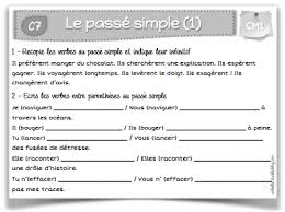 Aller = je suis allé * voir le choix de l'auxiliaire pour comprendre ces notions. Lecons Et Exos Passe Simple Cm1 La Trousse De Sobelle