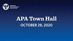 You can now purchase insurance, service your policies and report a claim online. Apa Town Hall For Early Career Psychologists