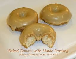 Pin By Kamra Raleigh On Food Sweets Maple Frosting Recipe Maple Donuts Recipe Homemade Donuts
