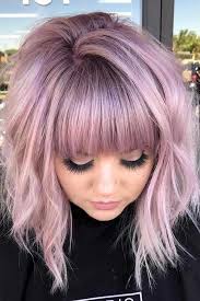 Leave only long layers cut round the edges in order to make the adorable hairstyle softer and tender. Easy Medium Length Hairstyles 22 Nice And Flattering Hairstyles With Bangs Polyvore Discover And Shop Trends In Fashion Outfits Beauty And Home