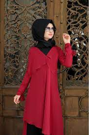 Pinar Sems Bordo Tunik Modelleri Giyim Moda Moda Stilleri