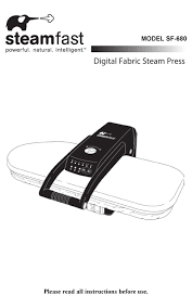 I'd rather stretch my wrinkles out. Steamfast Sf 680 Product Information Pdf Download Manualslib