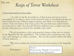 Reign Of Terror Radical Stage Of The French Revolution Ppt Download