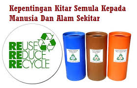 Mengitar semula barangan kebun dan menanam pokok boleh memperbaiki. Recycle Kitar Semula Kepentingan Kepada Manusia Dan Alam Sekitar