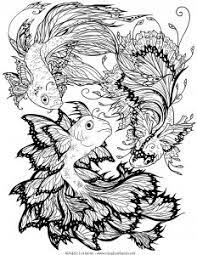 I seem to be in love. Fishes Coloring Pages For Adults