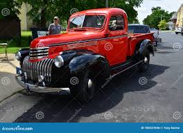 Image result for Red 1946 Truck