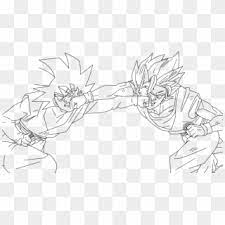 Pypus is now on the social networks, follow him and get latest free coloring pages and much more. Goku Black Rose Coloring Pages Great Clipart Silhouette Goku Vs Black Drawing Png Download 2267115 Pikpng
