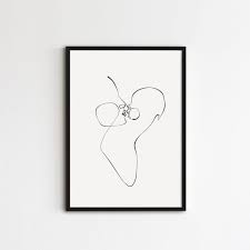 Mom And Baby Line Art Mother And Child Wall Art Minimalist Etsy In 2021 Line Art Drawings Newborn Art Art Wall Kids