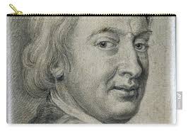 John Dryden, English Poet And Playwright Zip Pouch by Folger Shakespeare  Library