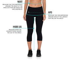 Activewear Clothing Size Guide Rockwear Australia