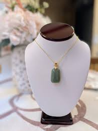 Natural Large Jade Pendant Necklace Necklaces