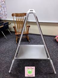 diy easel for your classroom the owl teacher