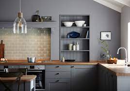 What color would you choose your cabinets if you have a kitchen like this! Fairford Slate Grey Shaker Style Kitchen Country Kitchen Other By Howdens Houzz Uk