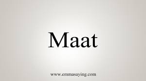 How To Say Maat Youtube