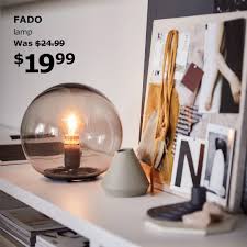 Ikea Canada On Instagram Fado Is 50 Lamp 50 Sculpture And 20 Off Until February 17 Along With All Other Table And Floor Lamp Lamp Ikea Canada Ikea Lamp