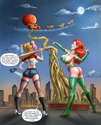 Scribbler] Harley Quinn & Poison Ivy steal C... - Batman Hentai Doujinshi