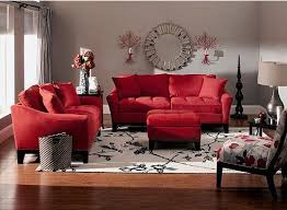 Raymour And Flanigan Furniture Hm Richards Furniture Red Living Room Decor Red Couch Living Room Red Sofa Living Room