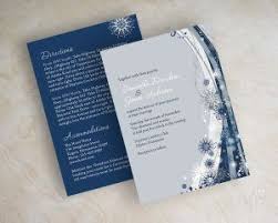 Winter Silver And Navy Blue Wedding Invitations Snow Wedding Invitation Silve Diy Wedding Invitation Kits Wedding Invitations Diy Create Wedding Invitations