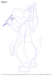 Learn How To Draw Barnyard Dawg From Looney Tunes Looney Tunes Step By Step Drawing Tutorials Looney Tunes Characters Looney Tunes Drawings