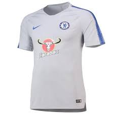 Find more chelsea soccer jerseys here today at soccermaster.com! Chelsea Nike Squad Grey Training Jersey 2018 19 In Stock Now