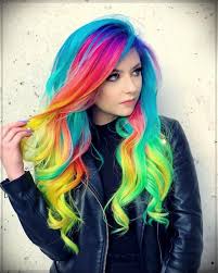 18 short natural hairstyles to try right now. Rainbow Hair Styles 6 Short And Curly Haircuts