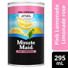 Get free shipping on orders over $75 or free in store pickup when you buy online. Minute Maid Pink Lemonade 295ml Frozen Can Walmart Canada