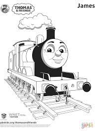 Kereta api warna buku mewarnai gambar. James Dari Halaman Mewarnai Thomas Friends Halaman Mewarna Percuma Mewarnai Anak Anak Cetak