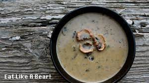 Keto Mushroom Soup A Low Carb Keto Soup Solution Eat Like A Bear Recipe Keto Mushrooms Keto Soup Stuffed Mushrooms