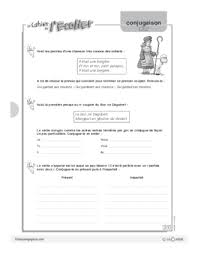 Exercice de conjugaison cm1 imparfait. Conjugaison Ce2 7 Verbes Du 1er Groupe A L Imparfait Fichespedagogiques Com