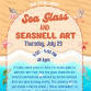 Sea Glass and Seashell Art