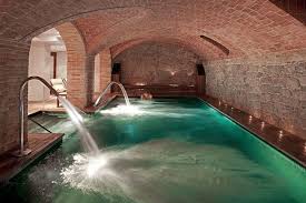 Photos Of Luxury Grottos That Ll Make You Wish You Were Rich In 2020 Indoor Pool Design Indoor Spa Indoor Swimming Pools
