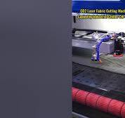 CO2 Laser Fabric Cutting Machine Cooled by Chiller CW-5200