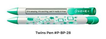 Saying thank you is much easier with zazzle! Personalized Baby Shower Favor Pens Announce It