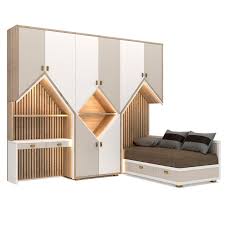 It's made from solid and engineered wood in a crisp white finish, with crown and frame molding. Wardrobe Closets 3d Models Download 3d Models 3dbaza Com