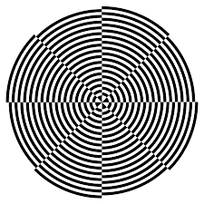 Art Black And White Optical Illusion Images Pretty Cool The Eyes Totally Adjust To These Patterns Optical Illusions Cool Optical Illusions Illusions