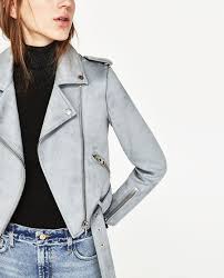 Imagini Pentru Zara Blue Suede Jacket Mont Zara