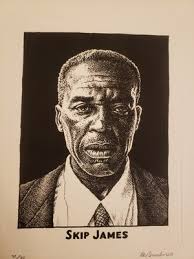 R. Crumb Ltd Edition Signed Skip James Etching 37/50 Rare