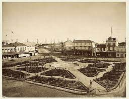 De Lesseps Square In Beautiful Port Said City Egypt Circa 1870 Egypt Old Egypt City