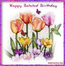 Belated happy birthday gif by giphy studios originals find share. Animated Gif By Jediariel Belated Birthday Wishes Belated Happy Birthday Wishes Birthday Wishes Flowers