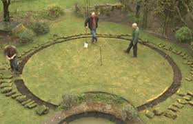 This easy to install plastic edging﻿﻿ is a great way to put the final touch on your gardens. Bbc Gardening Gardening Guides Techniques Design A Circular Lawn