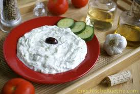 Original Griechisches Zaziki Zaziki Lebensmittel Essen Zatziki Rezept