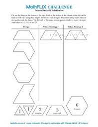 X use the pattern blocks to show equivalent fractional amounts. Pattern Blocks Lesson Plans Worksheets Lesson Planet