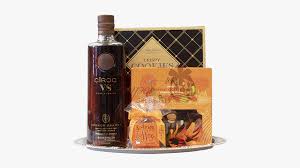 very special cognac gift basket ciroc