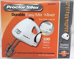 Black And Decker Helix Hand Mixer Reviews Proctor Silex Mixer Hand Held 100 Watts 5 Speeds Beater Eject Durable In Box Proctorsilex Proctor Silex Hand Mixer Mixer