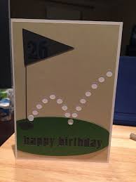 Birthday Cards For Guys Golf Birthday Card Diy Cricut Birthday Cards Birthday Cards For Men Birthday Cards Diy