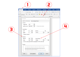 Include a page header (also known as the in other words, a professional paper's title page will include the title of the paper flush left in all capitals and the page number flush right, while a. Word How To Change Default Line Spacing Cedarville University
