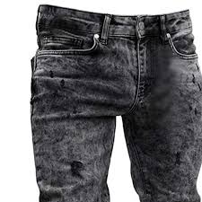 Nuwfor Mens Skinny Stretch Denim Pants Distressed Ripped