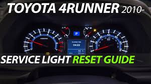 Toyota 4runner, tacoma and tundra: Toyota 4runner 2010 Service Light Reset Maintenance Light Youtube